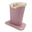 Anti scratch Plush Eyeglasses Holder Stand Protective Glasses Case Pink For Cheap