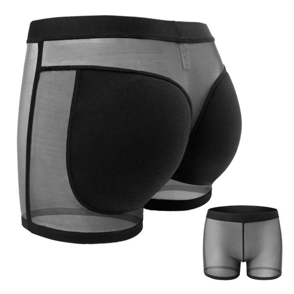 Women Padded Bum Pants Butt Lifter Panty Body Enhancer Underwear Black S Cheap