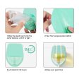 Wine Glass Holder for Bath Shower Home Bedside Bathroom for Wine Green Fashion