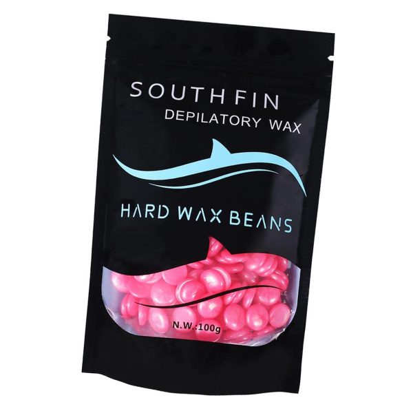 100g Hard Wax Beads Women Men Hair Removal Depilatory Waxing Beans Rose Supply