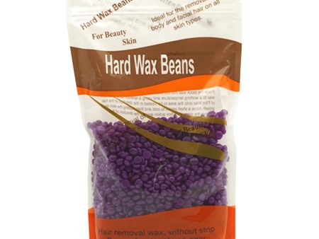 100g Hard Wax Bean Hair Removal Bikini Depilatory No Strip Pellet Violet Sale